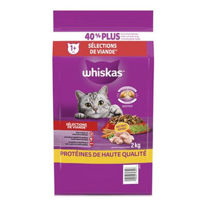 Whiskas nourriture sèche au poulet 2kg