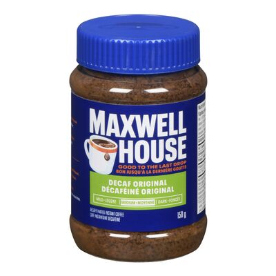 Maxwell House café instantané décaféiné 150g