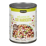 Selection mélange de 6 haricots 540ml - Dollar Royal