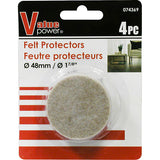 Protecteur de feutre rond 2"