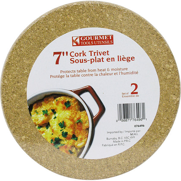 Sous-plat en liège 7"