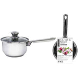 Casserole en acier inoxydable 1.2 litres