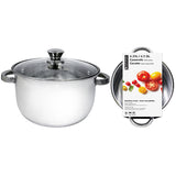 Casserole acier inoxydable 4.25L