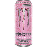 Monster ultra rêves aux fraises 473ml