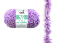 Needle Crafters plush yarn (lavender)