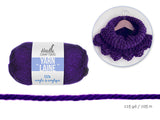 Needle Crafters plush yarn (lavender)