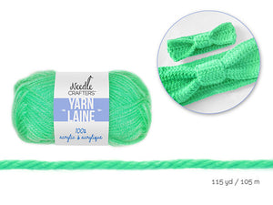 Needle Crafters plush yarn (lavender)