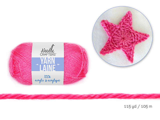 Needle Crafters plush yarn (lavender)