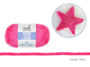 Needle Crafters plush yarn (lavender)
