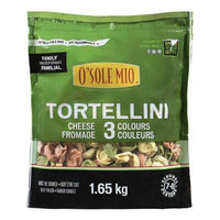 O'Sole Mio tortellini 3 couleurs au fromage 1.65kg