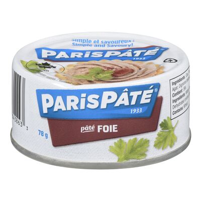 Paris pâté foie gras 78g