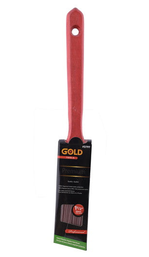 Gold pinceau angulaire de luxe 1 1/2"