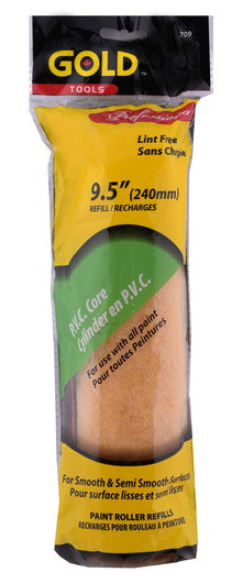 Gold recharges pour rouleau à peinture 9.5"