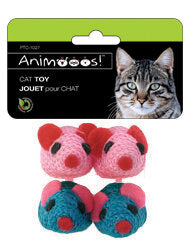 Animooos jouet pour chats 4pcs