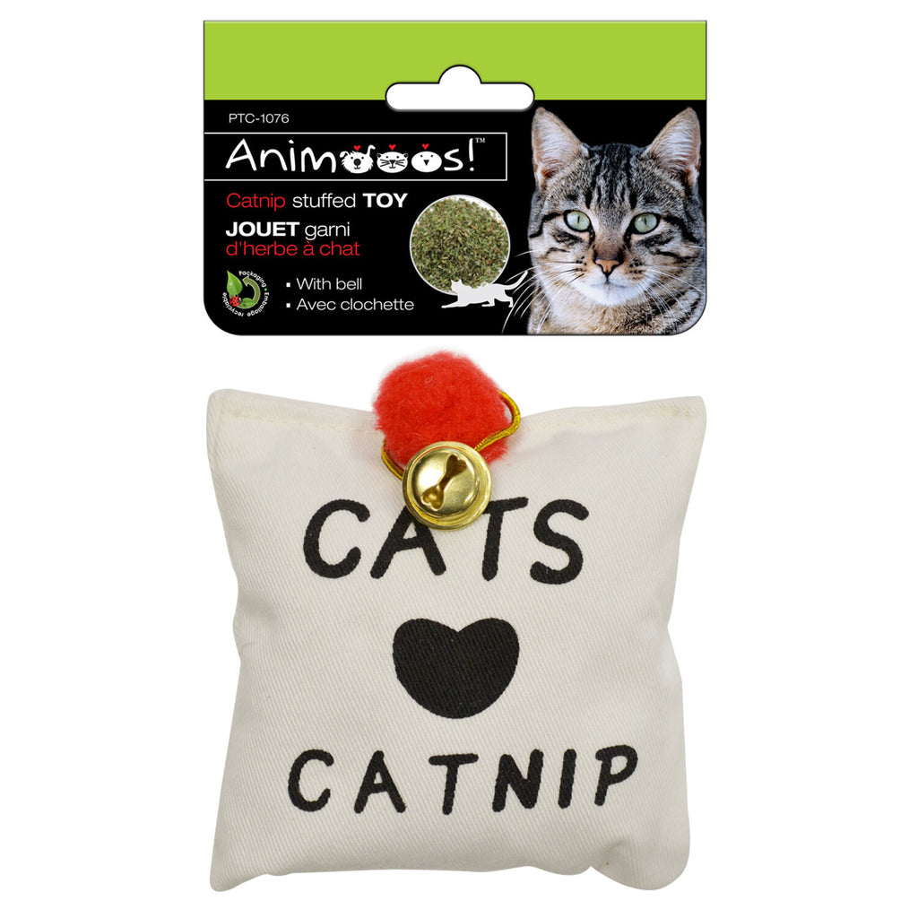 Animooos jouet pour chat avec herbe à chat