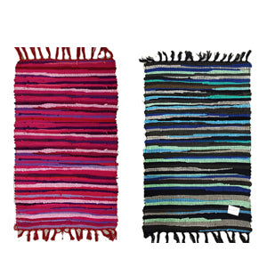 Tapis de cotton tissé 50 x 80 cm