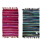 Tapis de cotton tissé 50 x 80 cm