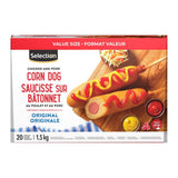 Selection saucisse sur bâtonnet 1.5kg