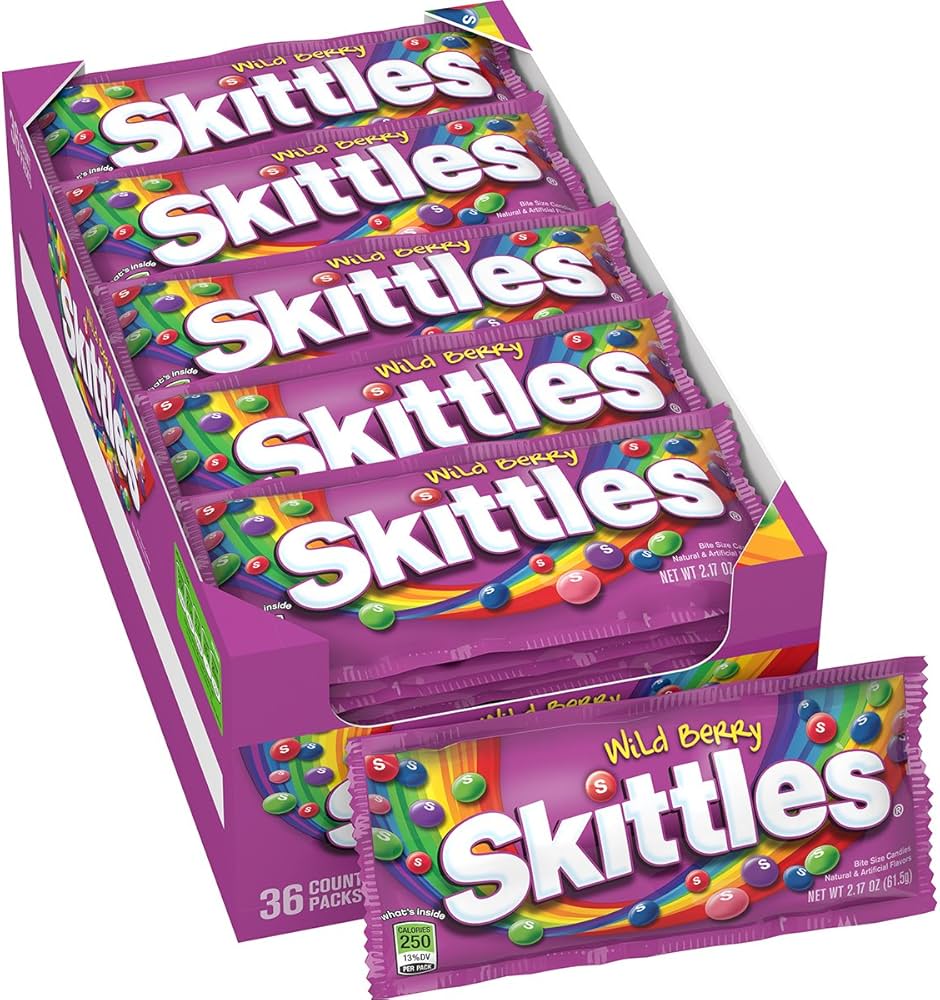 Skittles baies 61g - Dollar Royal