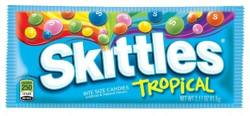 Skittles tropicaux 61g - Dollar Royal