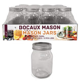 Pot mason 750ml pqt 12