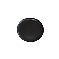 Assiette ronde noir 7.25