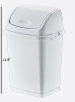 Fantasy poubelle blanc 5L
