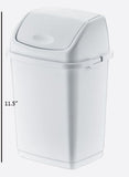 Fantasy poubelle blanc 5L