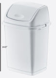 Fantasy poubelle blanc 10L