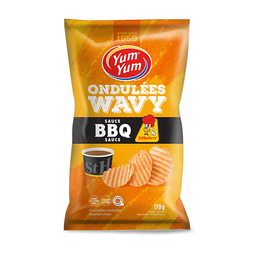 Yum Yum croustilles BBQ St-Hubert 170g - Dollar Royal