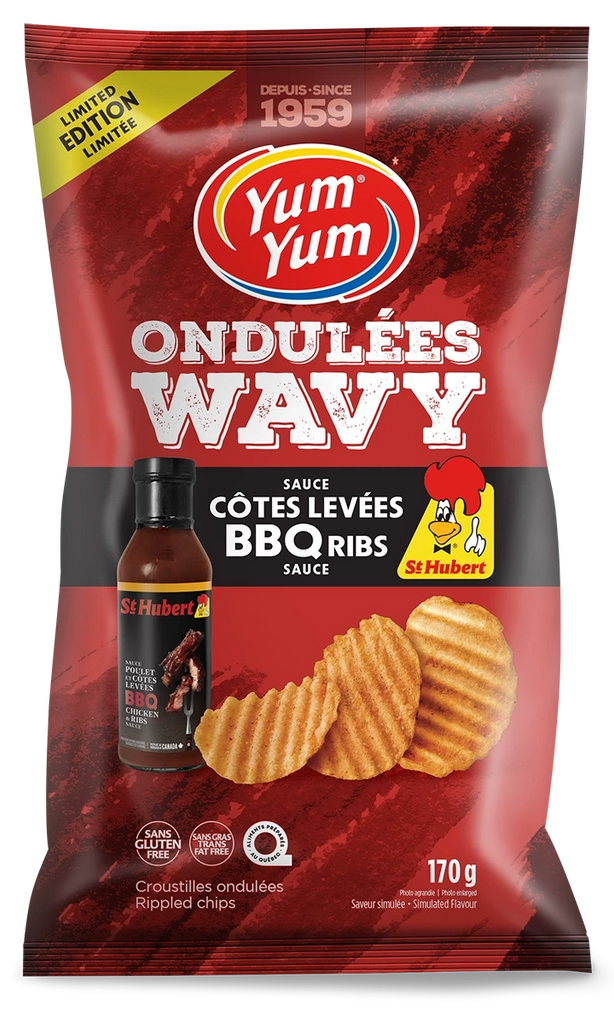 Yum Yum BBQ chips 150g