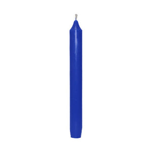 Chandelle cylindrique 10" (bleu royal)