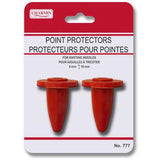 Protecteurs pour pointes aiguilles à tricoter de 5 mm