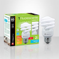 Xtricity, compact fluorescent bulbs (cool white / 14W) 