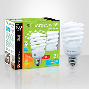 Xtricity compact fluorescent bulbs (cool white / 23 W)