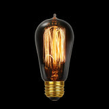 60w "S" type old fashioned light bulb