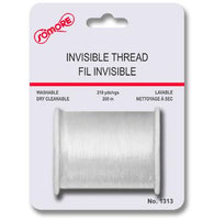 Spool of invisible sewing thread