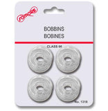 Set of 4 sewing machine bobbins