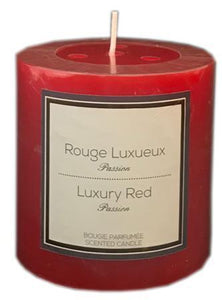 Chandelle «Rouge Luxueux» 3"