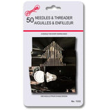 Set of 50 needles with threader