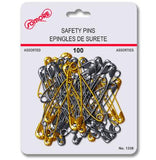 Pack of 100 assorted pins