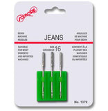 Denin/jeans needles for sewing machine