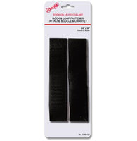 Self-adhesive black buckle strap 19 mm. x 90cm.