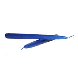 9" taper candle (royal blue)