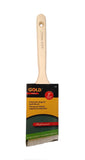 Gold Angled Brush 3"