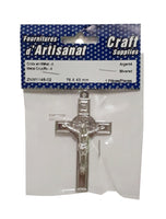 Crucifix en métal 76mm