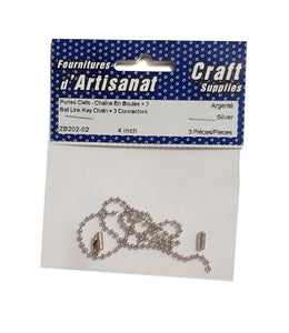 Ball chain w/ pk3 connectors