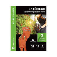 Xtricity outdoor extension cord 3m