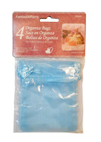 Baby blue organza bag 4