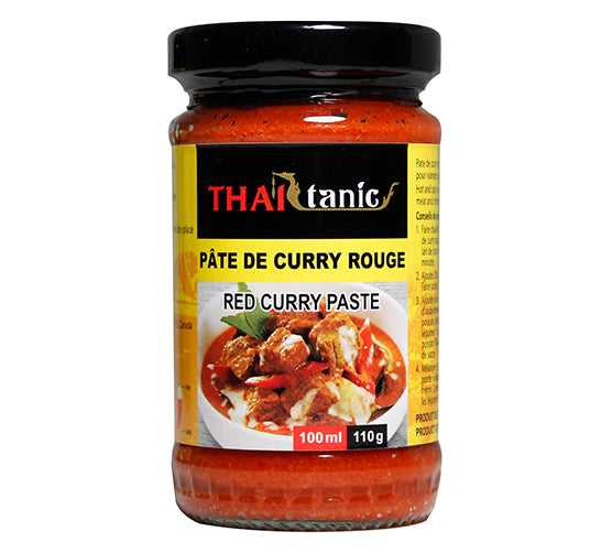 Pâte de curry rouge REAL THAI